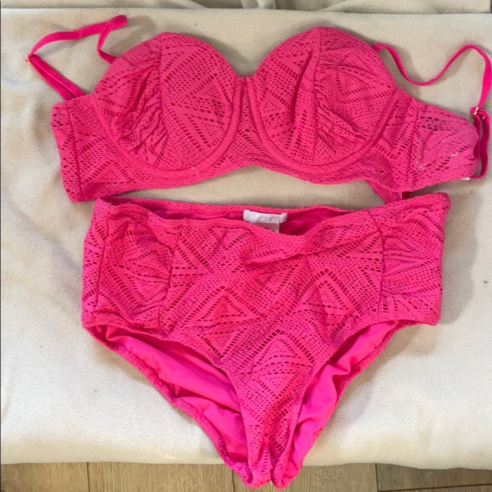 Jessica Simpson two piece bikini
